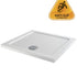 MX Elements Square Shower Tray (White Anti-Slip)