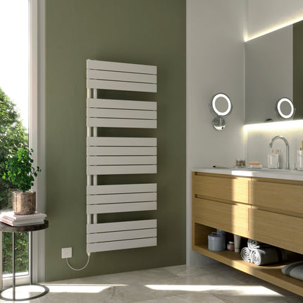 Eucotherm Mars Trium Towel Radiator Vertical Electric - White