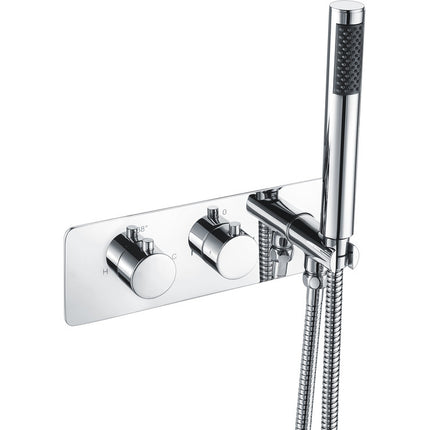 Mereva Dartmouth Thermostatic Two Outlet Shower Valve w/Handset