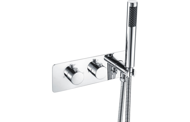 Mereva Dartmouth Thermostatic Two Outlet Shower Valve w/Handset
