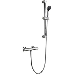 Mereva Branscombe Low Pressure Thermostatic Bar Mixer Shower