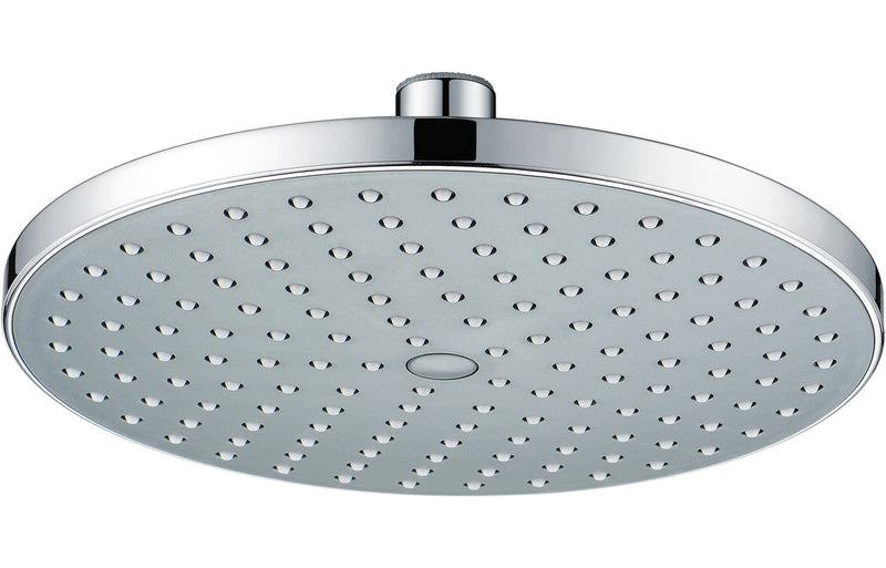 Mereva Brixham 200mm Round Showerhead - Chrome plated ABS