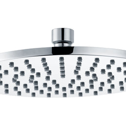 Mereva Brixham 200mm Round Showerhead - Chrome plated brass