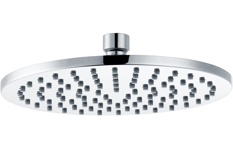 Mereva Brixham 200mm Round Showerhead - Chrome plated brass