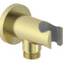 Mereva Brixham Round Handset Wall Bracket with Wall Outlet