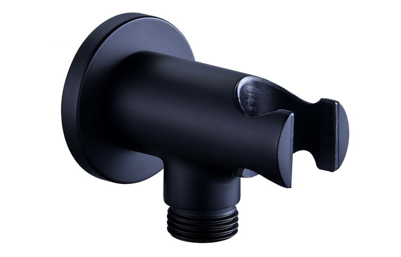 Mereva Brixham Round Handset Wall Bracket with Wall Outlet
