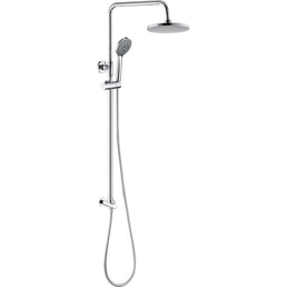 Mereva Brixham Round Shower Kit w/Overhead & Handset