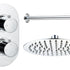 Mereva Brixham Round Shower Valve & Kit Pack 1