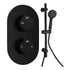 Mereva Brixham Round Shower Valve & Kit Pack 2
