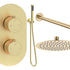 Mereva Brixham Round Shower Valve & Kit Pack 4