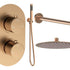 Mereva Brixham Round Shower Valve & Kit Pack 4