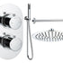 Mereva Brixham Round Shower Valve & Kit Pack 4