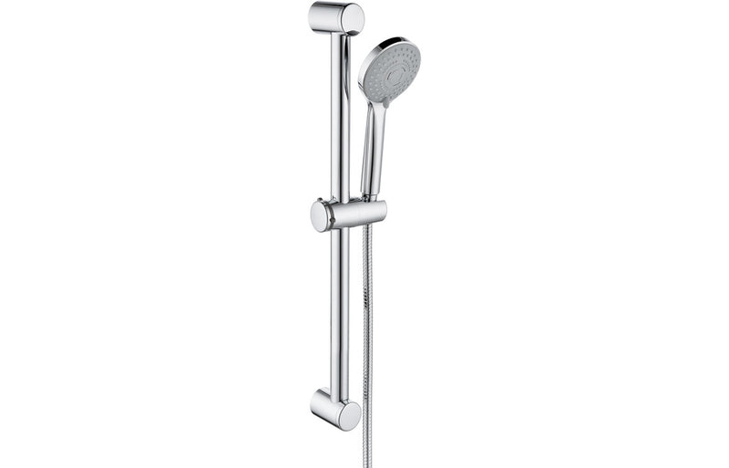 Mereva Brixham Round Slider Rail Kit & 3 Mode Handset