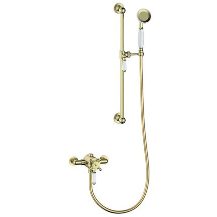 Mereva Budleigh Concentric Single Outlet Shower Valve & Riser Kit Pack 1