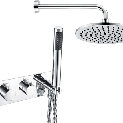 Mereva Dartmouth Shower Pack One - Two Outlet Twin Shower Valve w/Handset & Drench Head