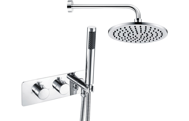 Mereva Dartmouth Shower Pack One - Two Outlet Twin Shower Valve w/Handset & Drench Head