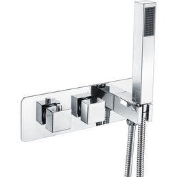 Mereva Falmouth Thermostatic Two Outlet Shower Valve w/Handset