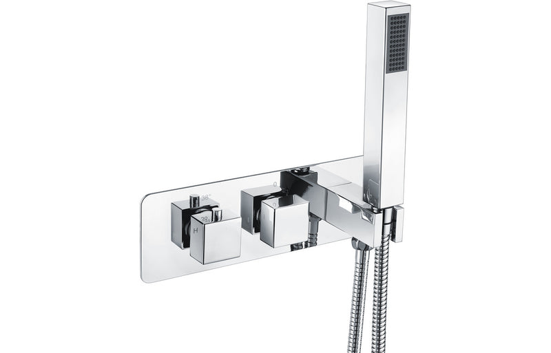 Mereva Falmouth Thermostatic Two Outlet Shower Valve w/Handset