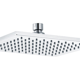 Mereva Newquay 200mm Square Showerhead - Chrome Plated Brass