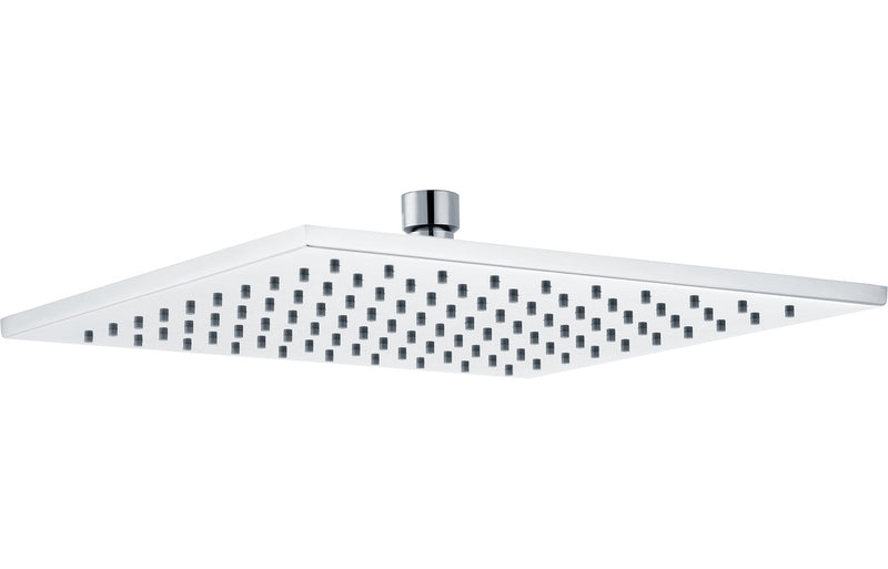Mereva Newquay 250mm Square Showerhead - Chrome