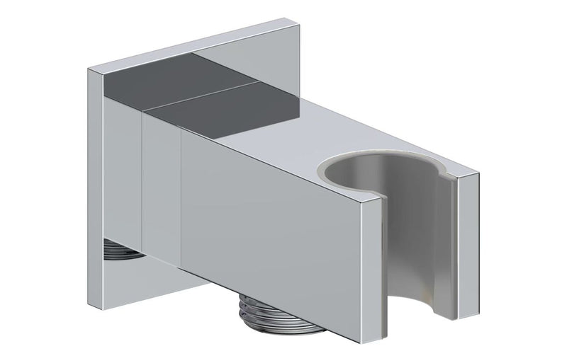 Mereva Newquay Square Handset Wall Bracket with Wall Outlet