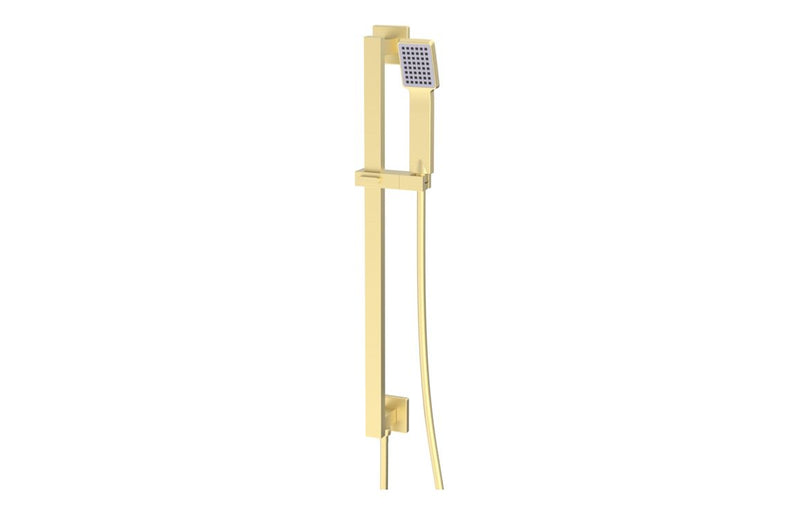 Mereva Newquay Square Riser Rail Kit w/Elbow & Handset