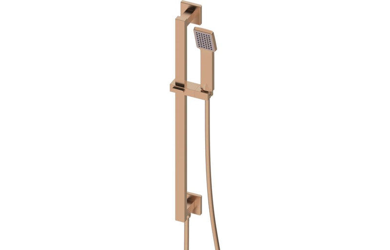 Mereva Newquay Square Riser Rail Kit w/Elbow & Handset