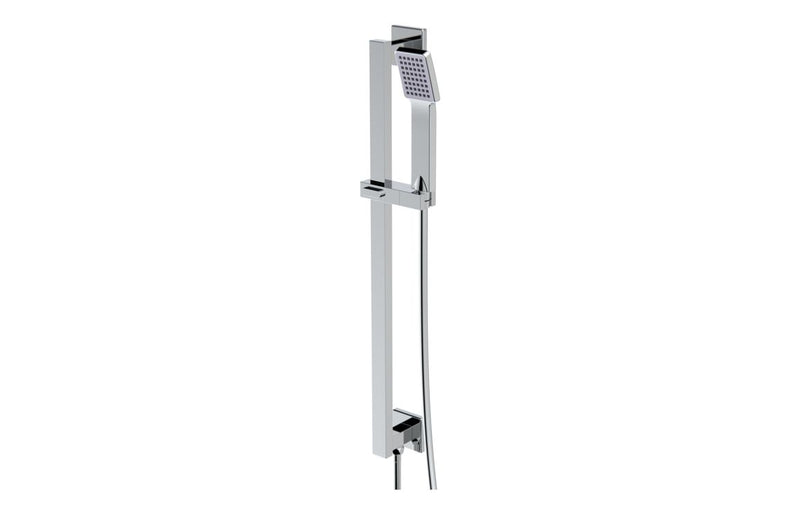 Mereva Newquay Square Riser Rail Kit w/Elbow & Handset