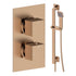 Mereva Newquay Square Shower Valve & Kit Pack 2