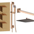 Mereva Newquay Square Shower Valve & Kit Pack 3