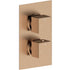 Mereva Newquay Thermostatic Single Outlet Twin Shower Valve