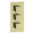 Mereva Newquay Thermostatic Two Outlet Triple Shower Valve