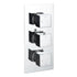 Mereva Newquay Thermostatic Two Outlet Triple Shower Valve