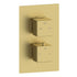 Mereva Newquay Thermostatic Two Outlet Twin Shower Valve
