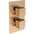 Mereva Newquay Thermostatic Two Outlet Twin Shower Valve