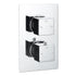 Mereva Newquay Thermostatic Two Outlet Twin Shower Valve