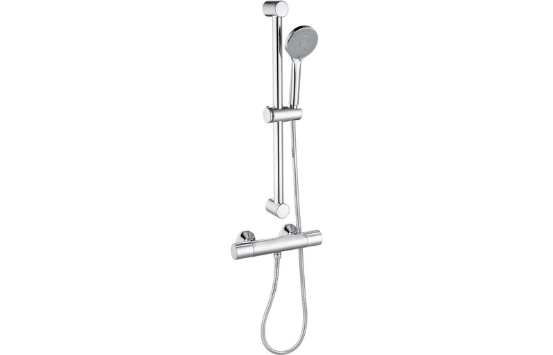 Mereva Padstow Cool-Touch Thermostatic Bar Mixer Shower