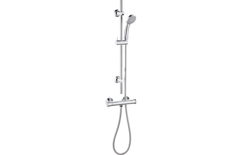 Mereva Polperro Thermostatic Bar Mixer Shower
