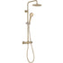 Mereva Round Thermostatic Bar Mixer with Handset and Drench head