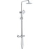 Mereva Round Thermostatic Bar Mixer with Handset and Drench head