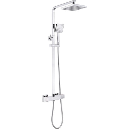 Mereva Seaton Cool-Touch Thermostatic Bar Mixer Shower with Handset & Drench Head