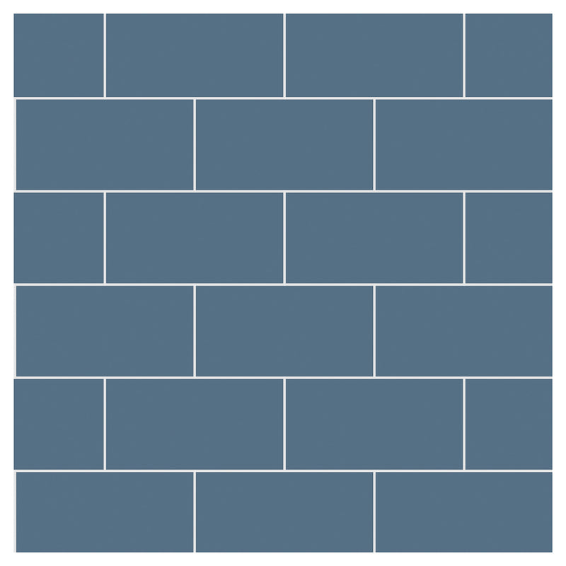 Misty Blue Metro Tile | Multipanel Bathroom Wall Panels