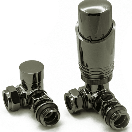 Reina Modal TRV Valves - Corner - with Lockshield