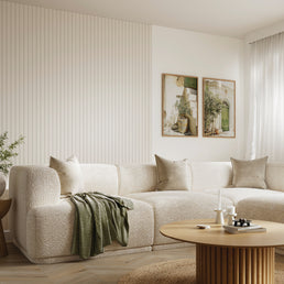 Grained Angora Grey - Wood Slat | Multipanel Naturepanel Wall Panels