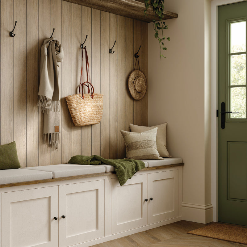 Beige Grey Lorenzo Oak - Shiplap | Multipanel Naturepanel Wall Panels