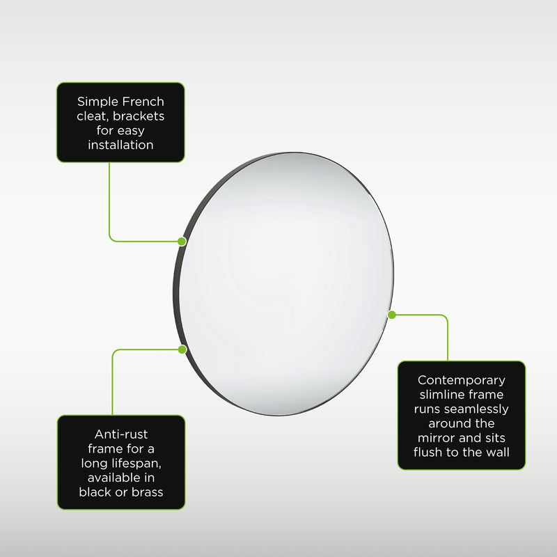 Sensio Noa Round Mirror