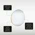 Sensio Noa Round Mirror