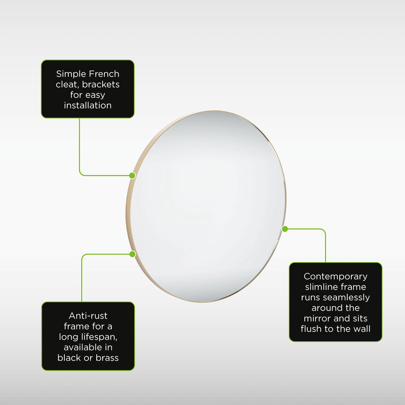 Sensio Noa Round Mirror