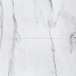 Perform Panel - Tile White Marble Satin