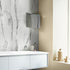 Perform Panel - Tile White Marble Satin